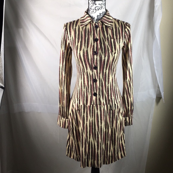 Diane Von Furstenberg Silk Sheena Dress Size 2 - Picture 2 of 8